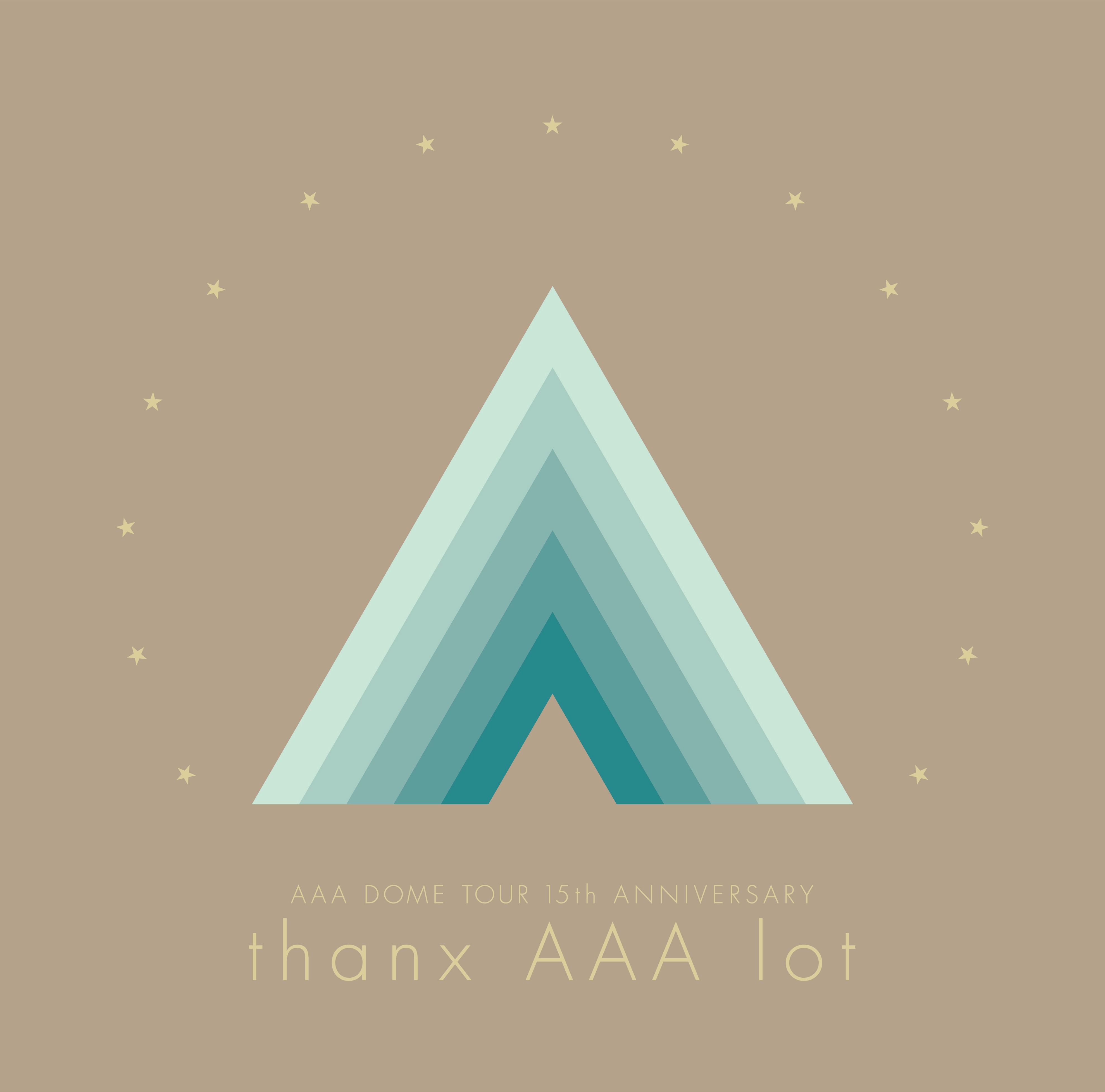 「AAA DOME TOUR 15th ANNIVERSARY -thanx AAA lot-」DVD & Blu-ray