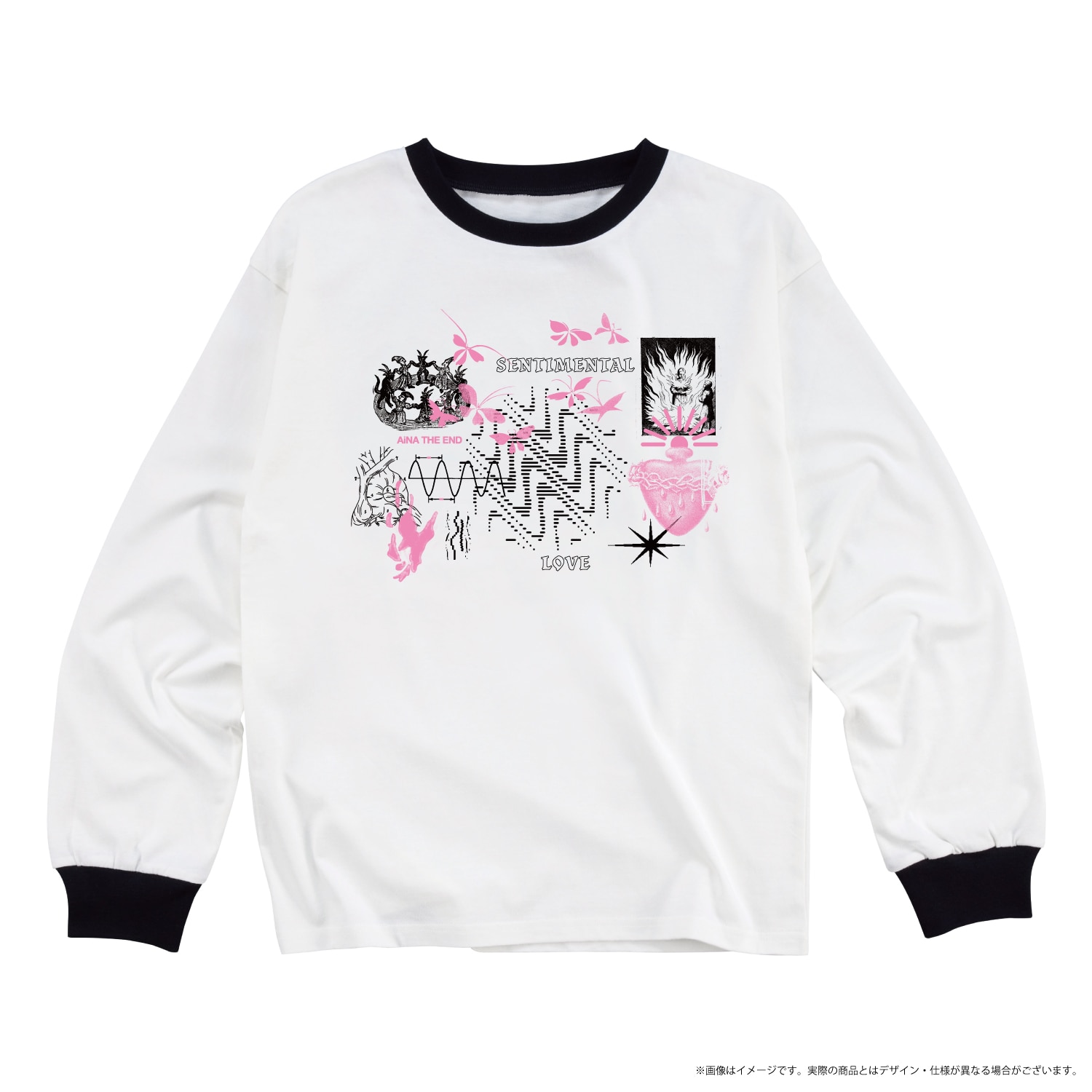 コラージュリンガーロンT（M/L/XL/XXL）