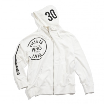 HIGH NECK ZIP UP HOODIE (S/M/L)