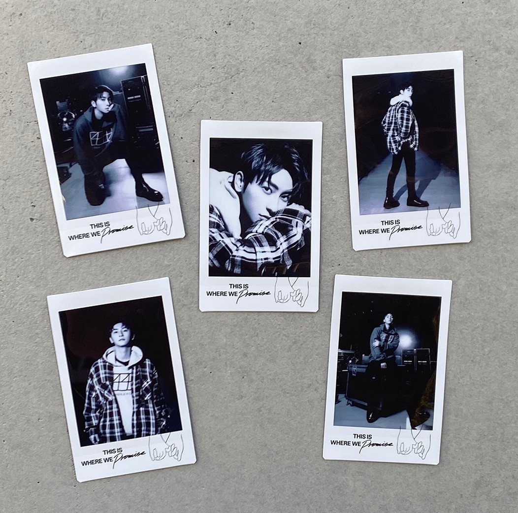 TRADING instax mini -MONOCHROME-（RANDOM 5 DESIGNS）