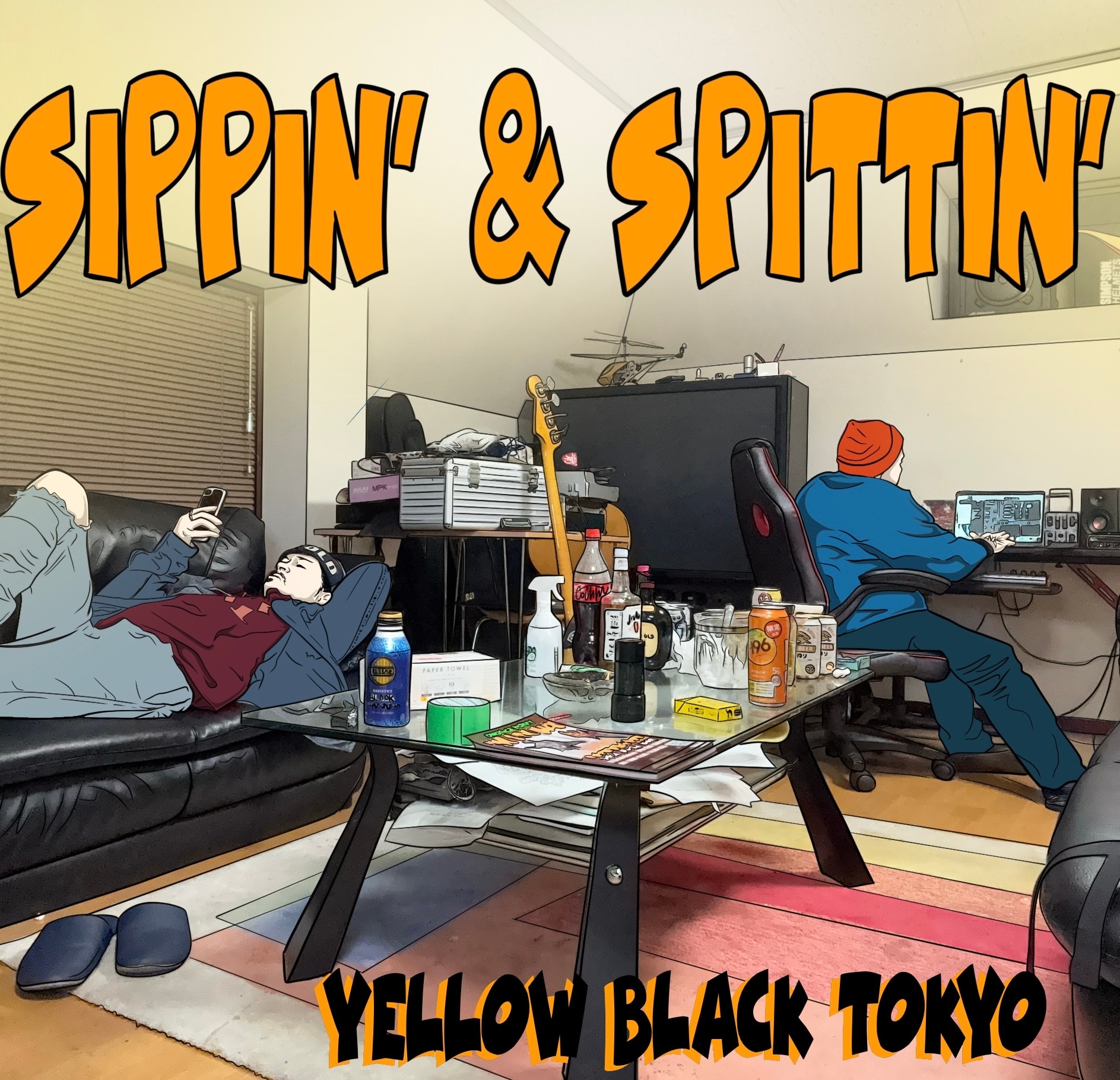 【TEEDA】2026.01.17 0:00 Release YELLOW BLACK TOKYO 2nd EP「SIPPIN'&SPITTIN'」