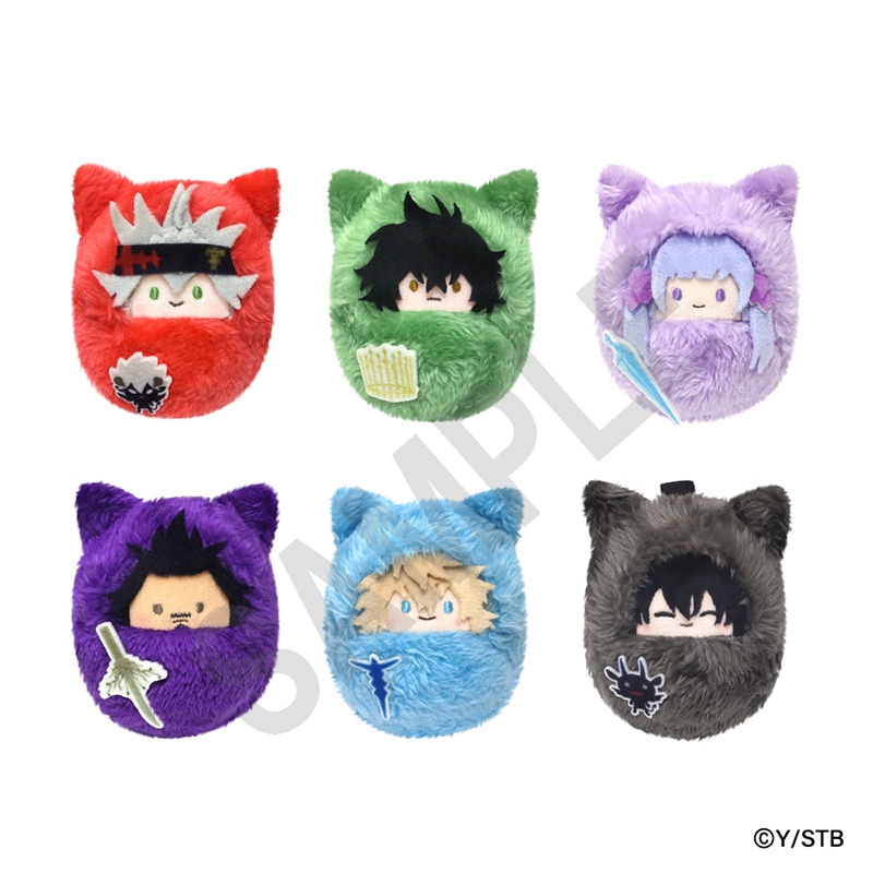 ブラッククローバー　くるみたぴぬい　全6種