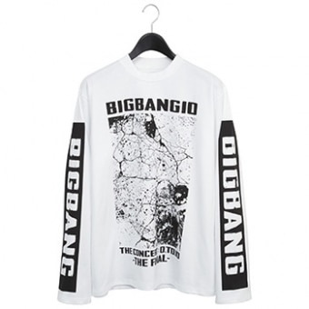 ロングTシャツ（WHITE-M・L）