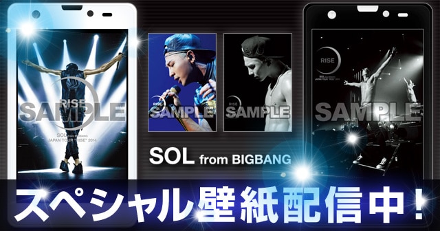 Sol Japan Tour Rise 14 スペシャル壁紙が配信スタート ビッグバン Bigbang オフィシャルサイト