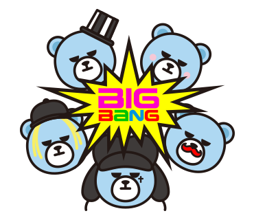 Krunk Bigbang のlineスタンプが初登場 ビッグバン Bigbang オフィシャルサイト