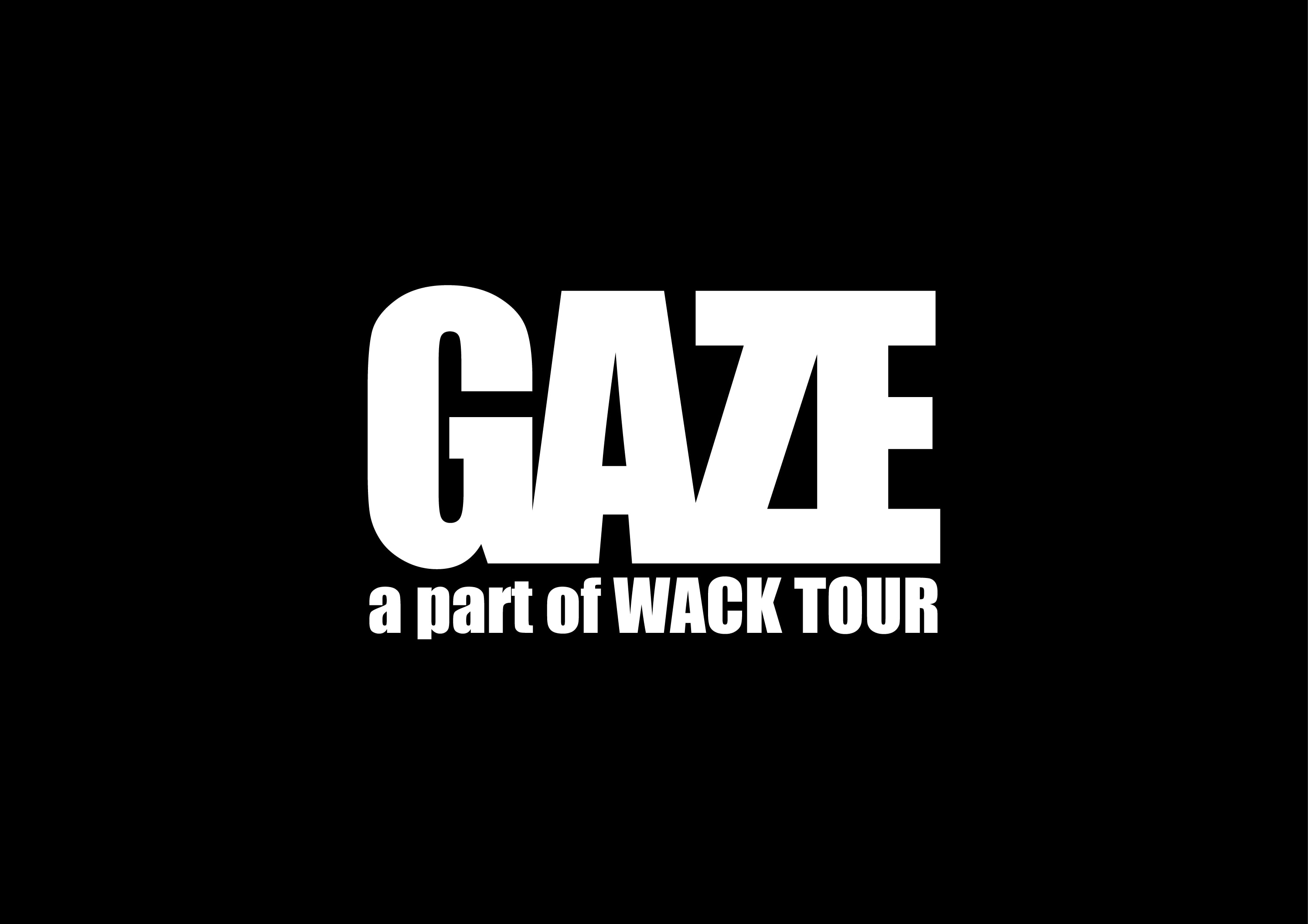 WACK TOUR2025「GAZE a part of WACK TOUR」開催決定！！