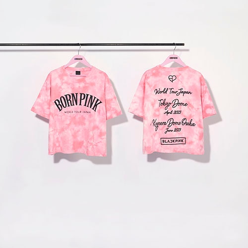 BLACKPINK   ロゴTシャツ（PINK TIE DYE/Short