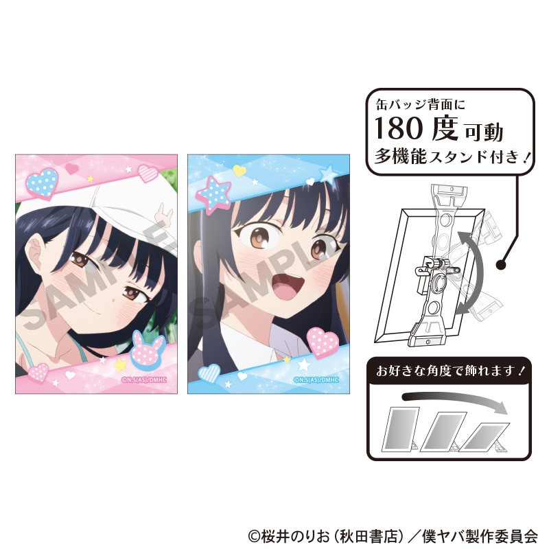 アート缶バッジ