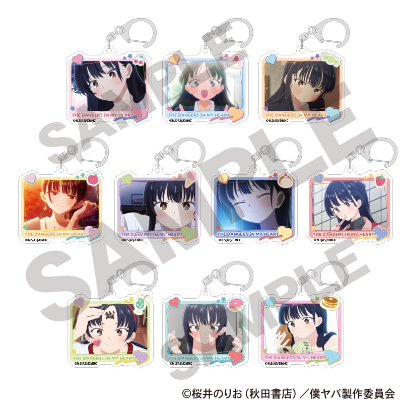 トレーディングアクリルキーホルダー