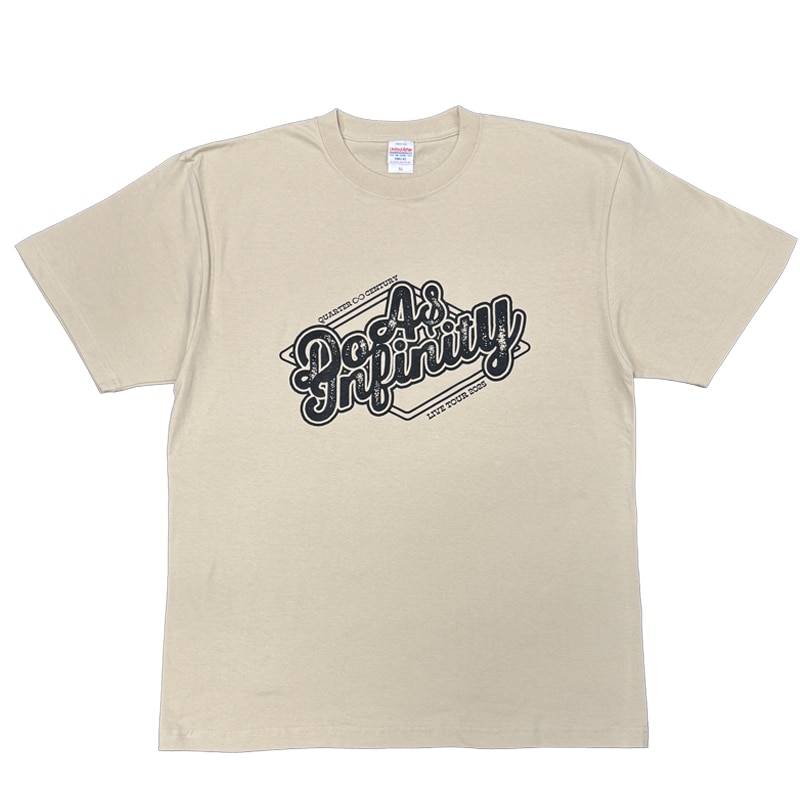 ツアーTシャツ・ナチュラル(S/M/L/XL)