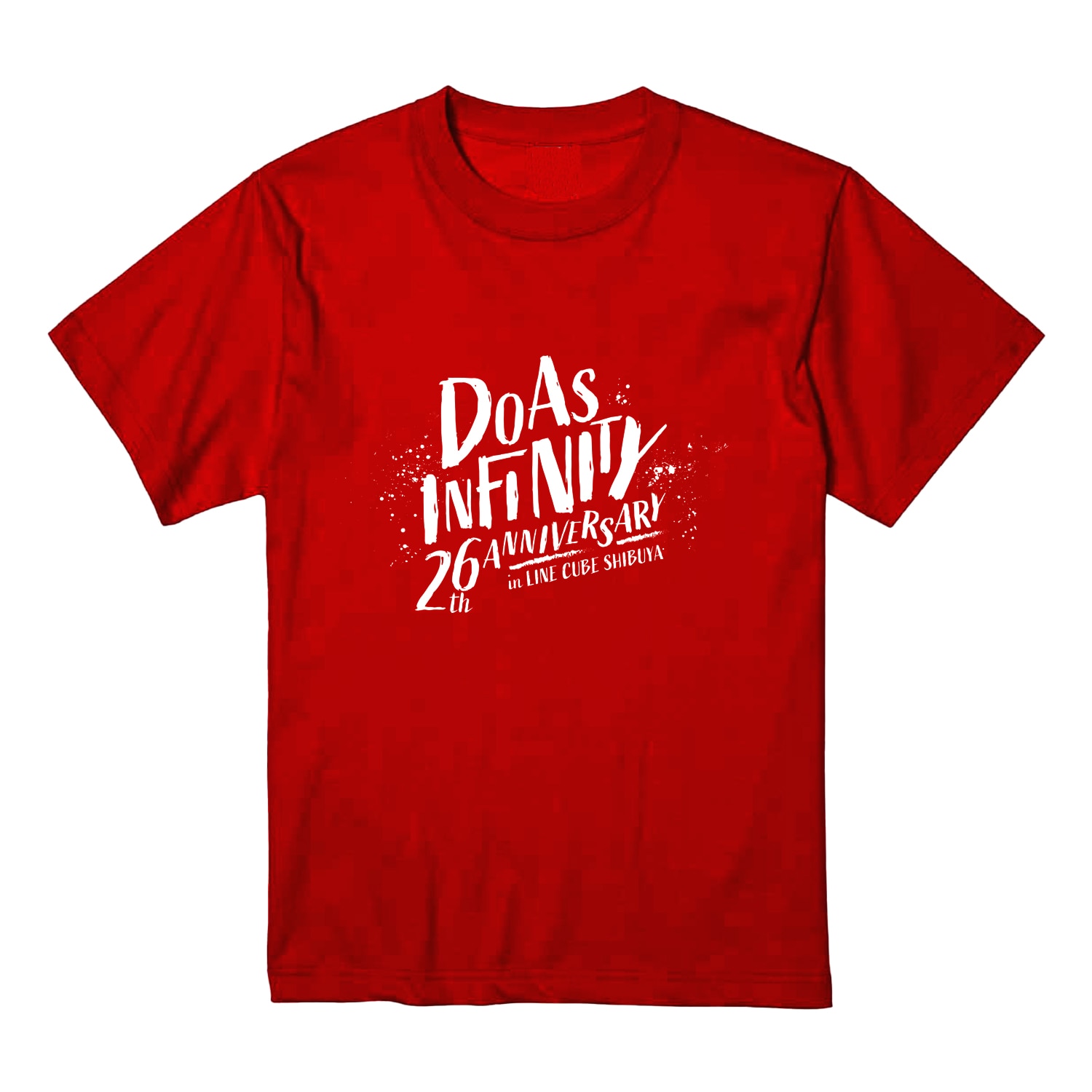 Tシャツ・レッド(S/M/L/XL)
