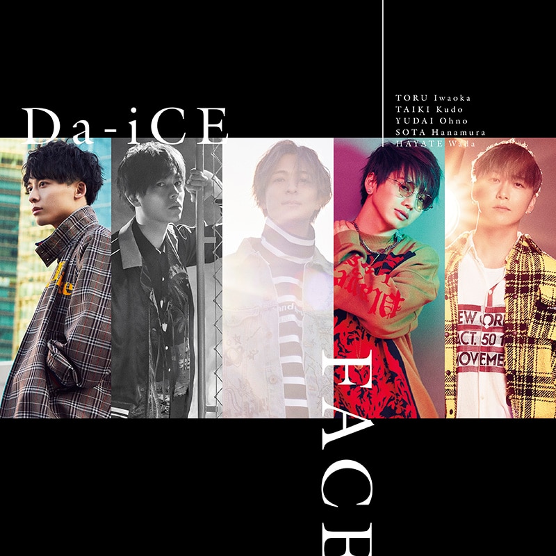 5th ALBUM『FACE』 - DISCOGRAPHY | Da-iCE（ダイス）オフィシャルサイト