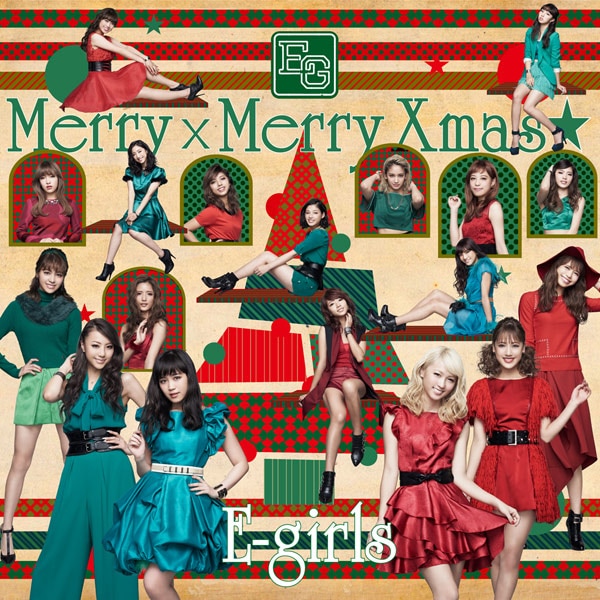 全員veE-girls merry merry Xmas ICカードステッカー