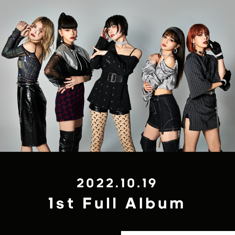 FAKY、Hina&Takiの加入後初となる待望の1stフルアルバム発売決定