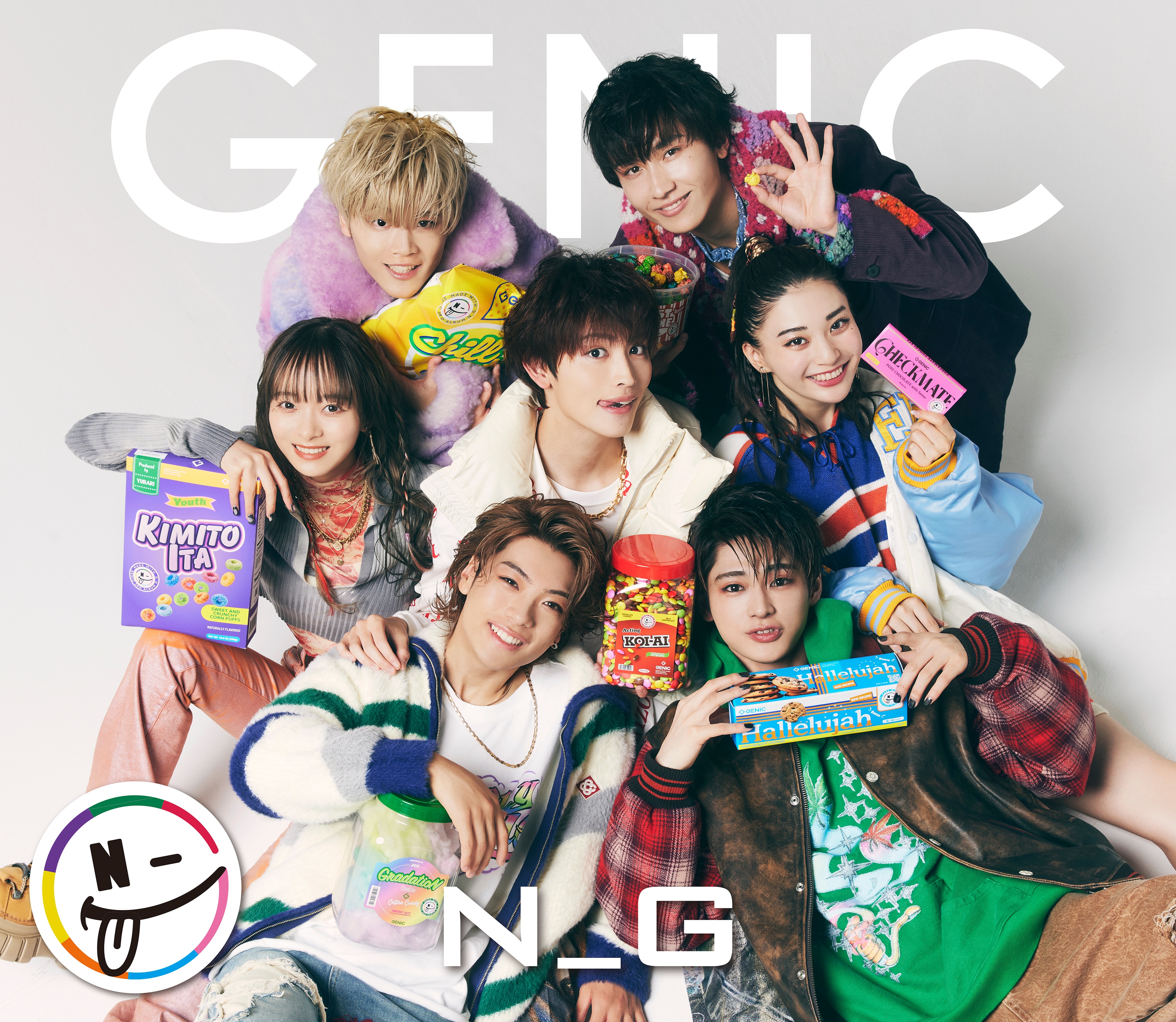 ジャパニーズポップス 3rd ALBUM「N_G」 - DISCOGRAPHY | 男女7人組ダンスu0026ボーカルグループ GENIC（ジェニック）