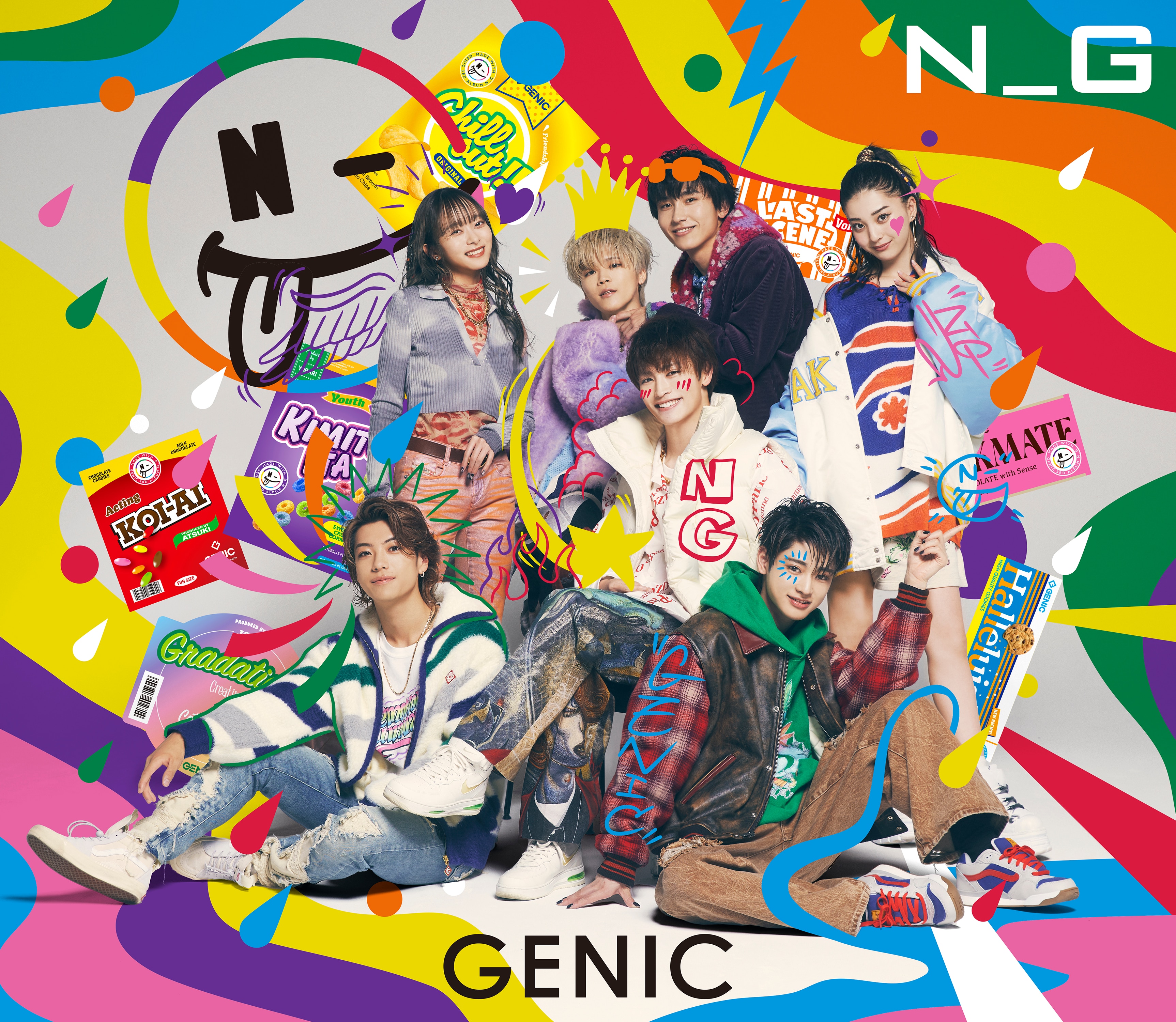 3rd ALBUM「N_G」 - DISCOGRAPHY | 男女7人組ダンス&ボーカルグループ 
