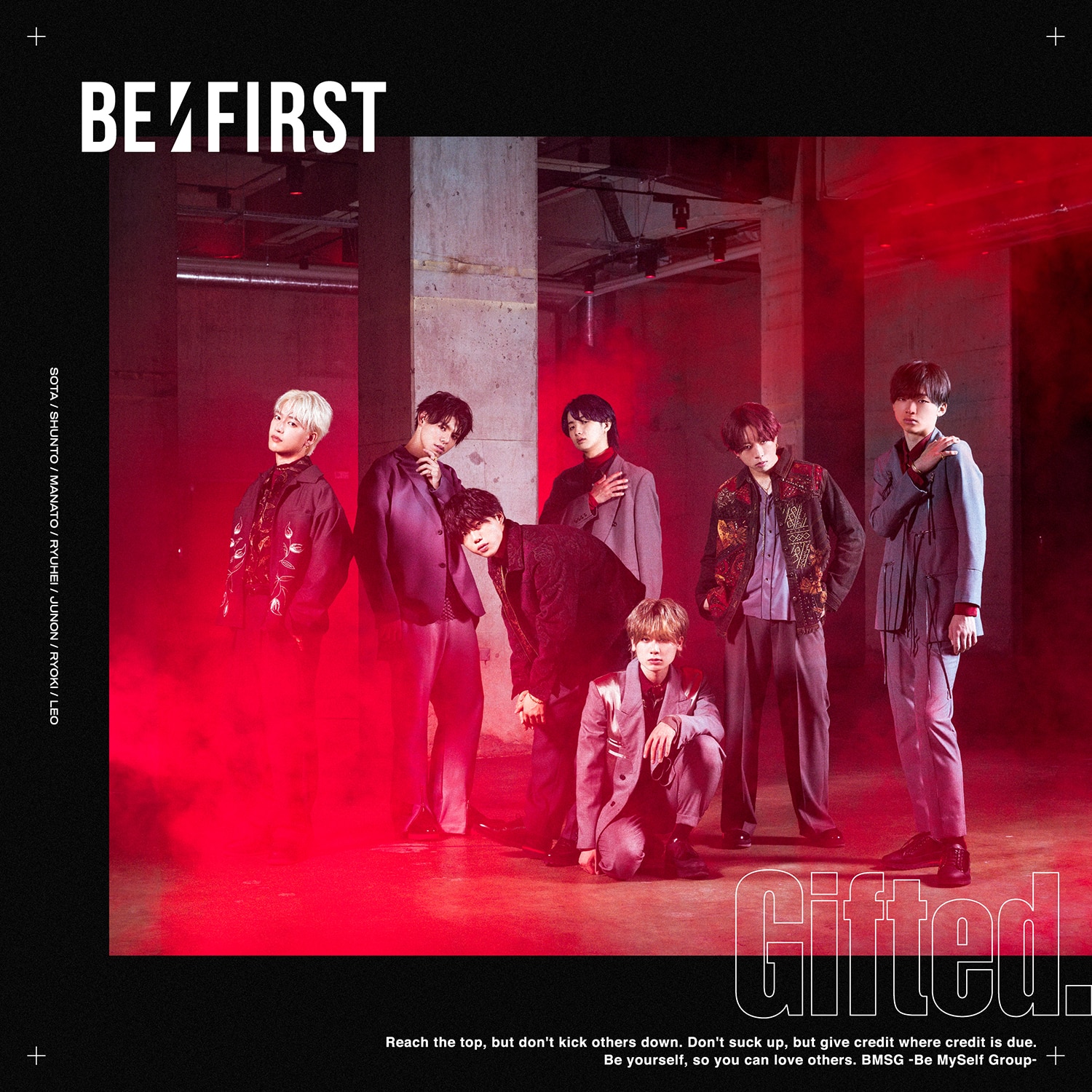 BE:FIRST Debut Single「Gifted.」2021年11月3日Release