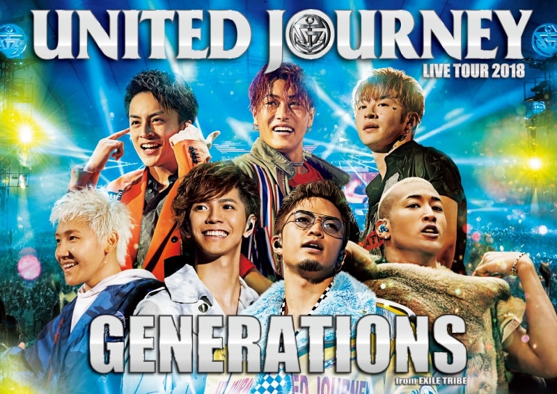 GENERATIONS LIVE TOUR 2018 UNITED JOURNEY【通常盤】