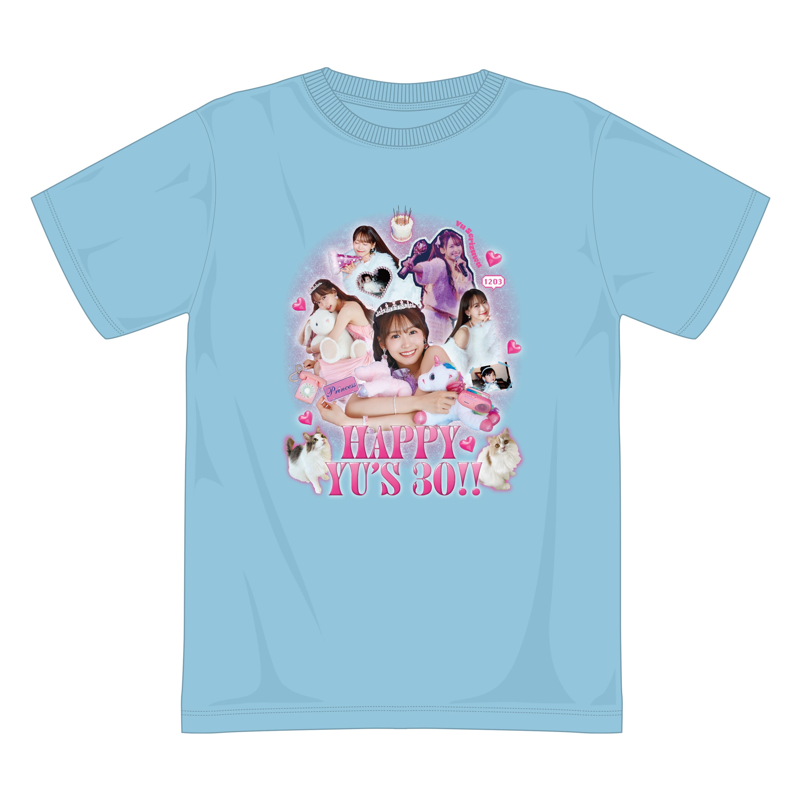 東京公演より新登場！　マストバイ30歳記念Tシャツ☆～セリコイズマイプリンセス～