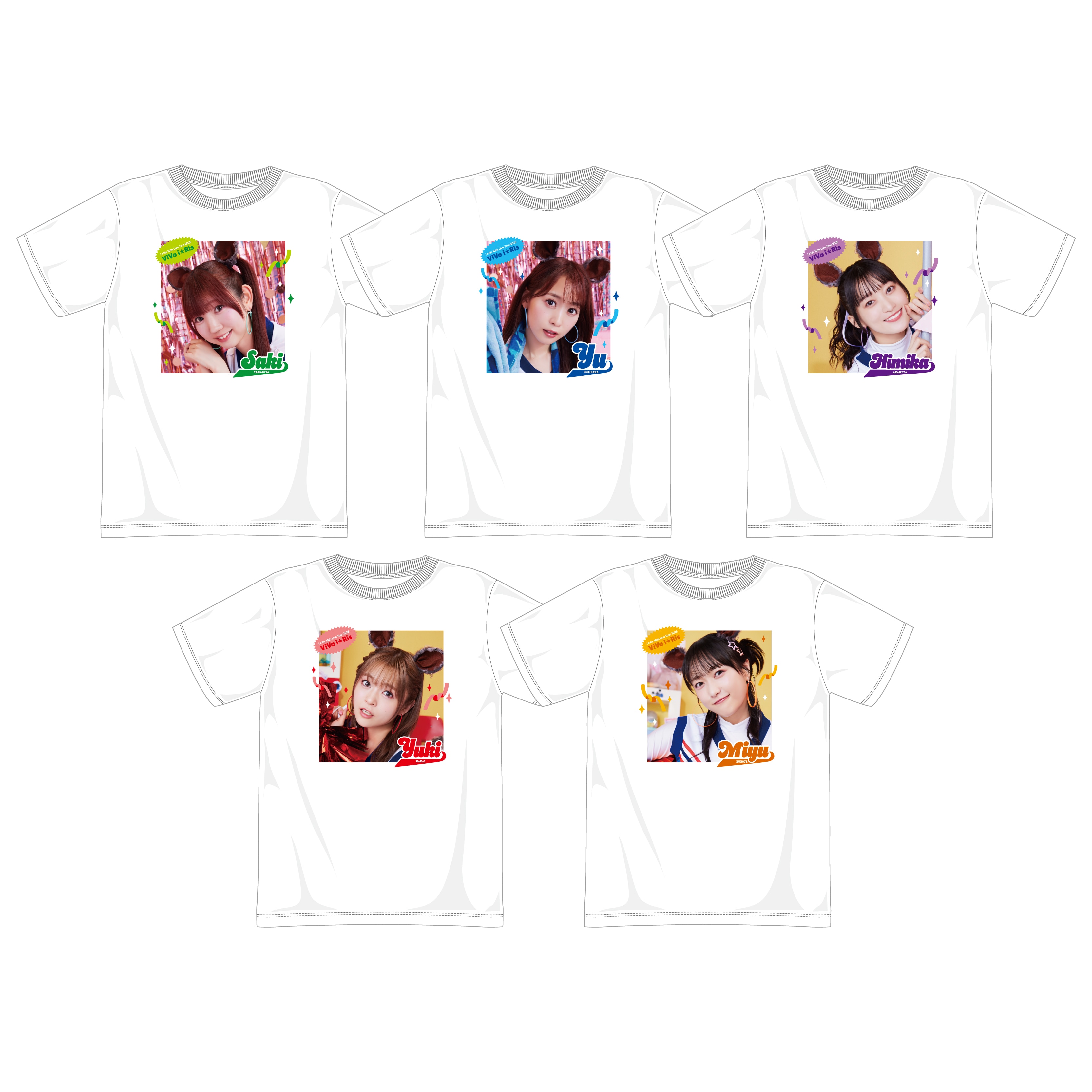 【会場限定】どや！虹会限定フォトTシャツ（全5種／M・L・XL）