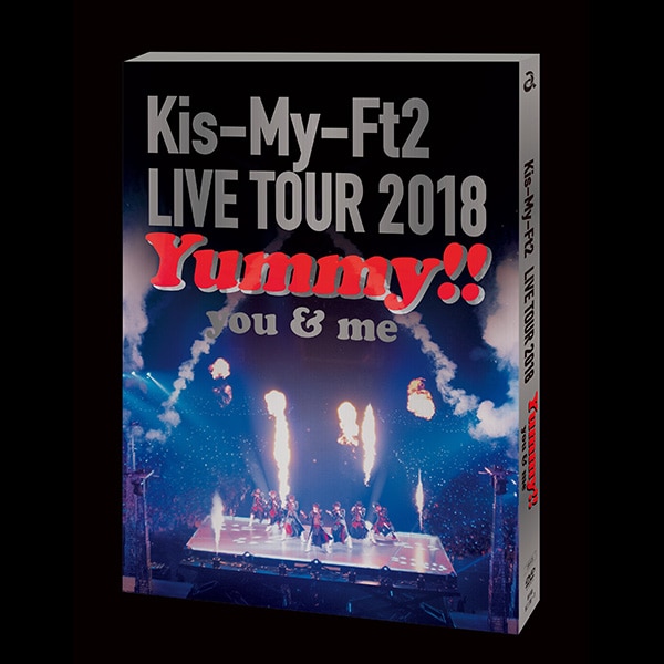 LIVE DVD & Blu-ray 「LIVE TOUR 2018 Yummy!! you&me」 | Kis-My-Ft2