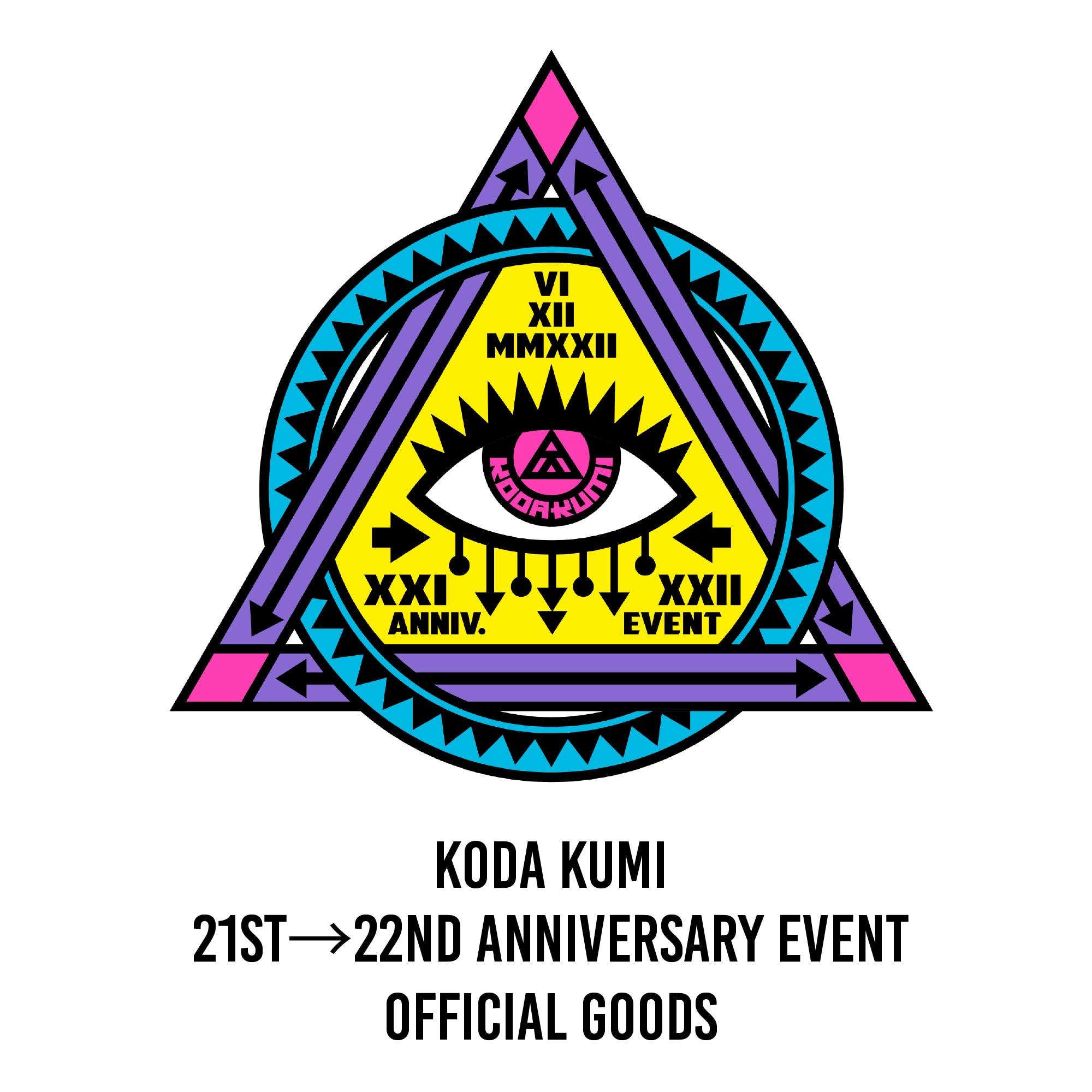 「KODA KUMI 21ST→22ND ANNIVERSARY EVENT」グッズ