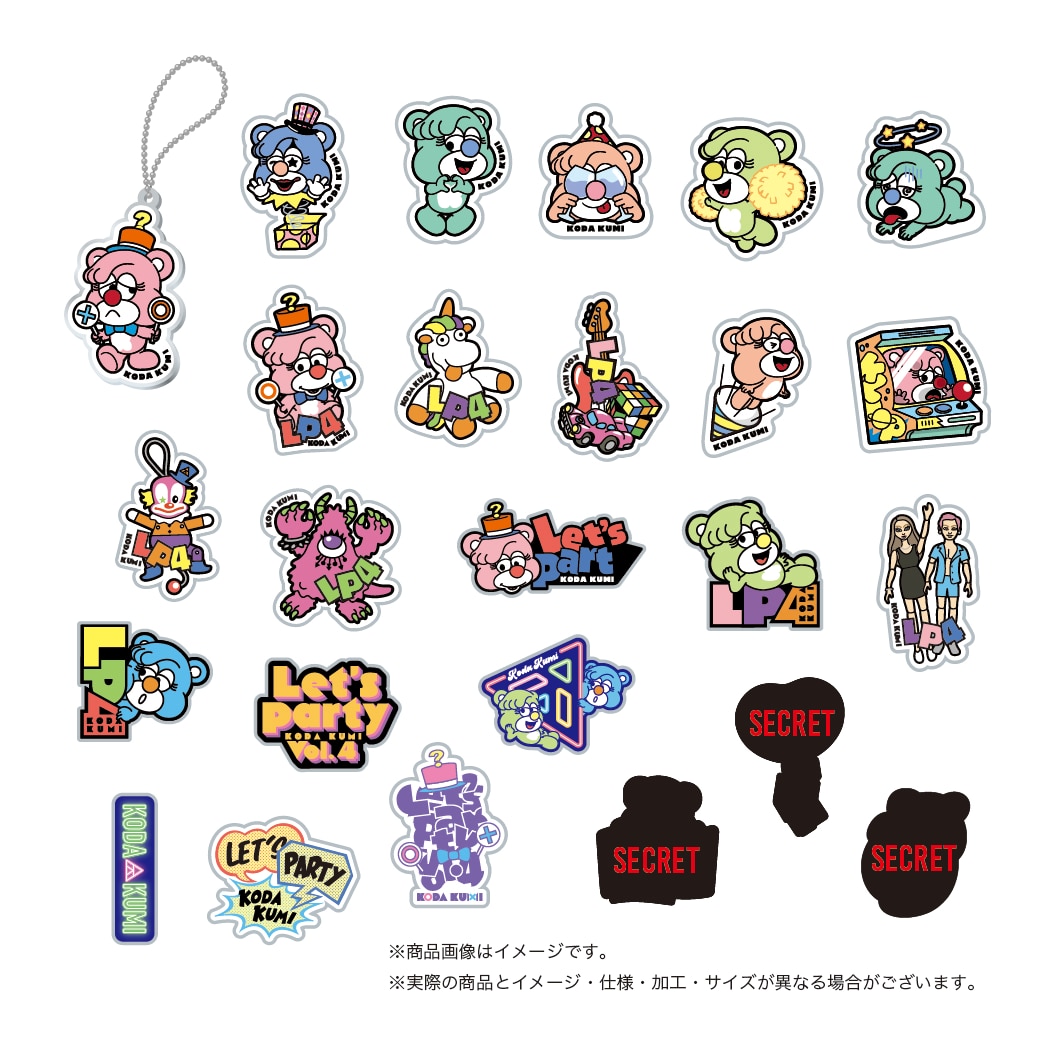 ACRYLIC KEYCHAIN（全25種 RANDOM）