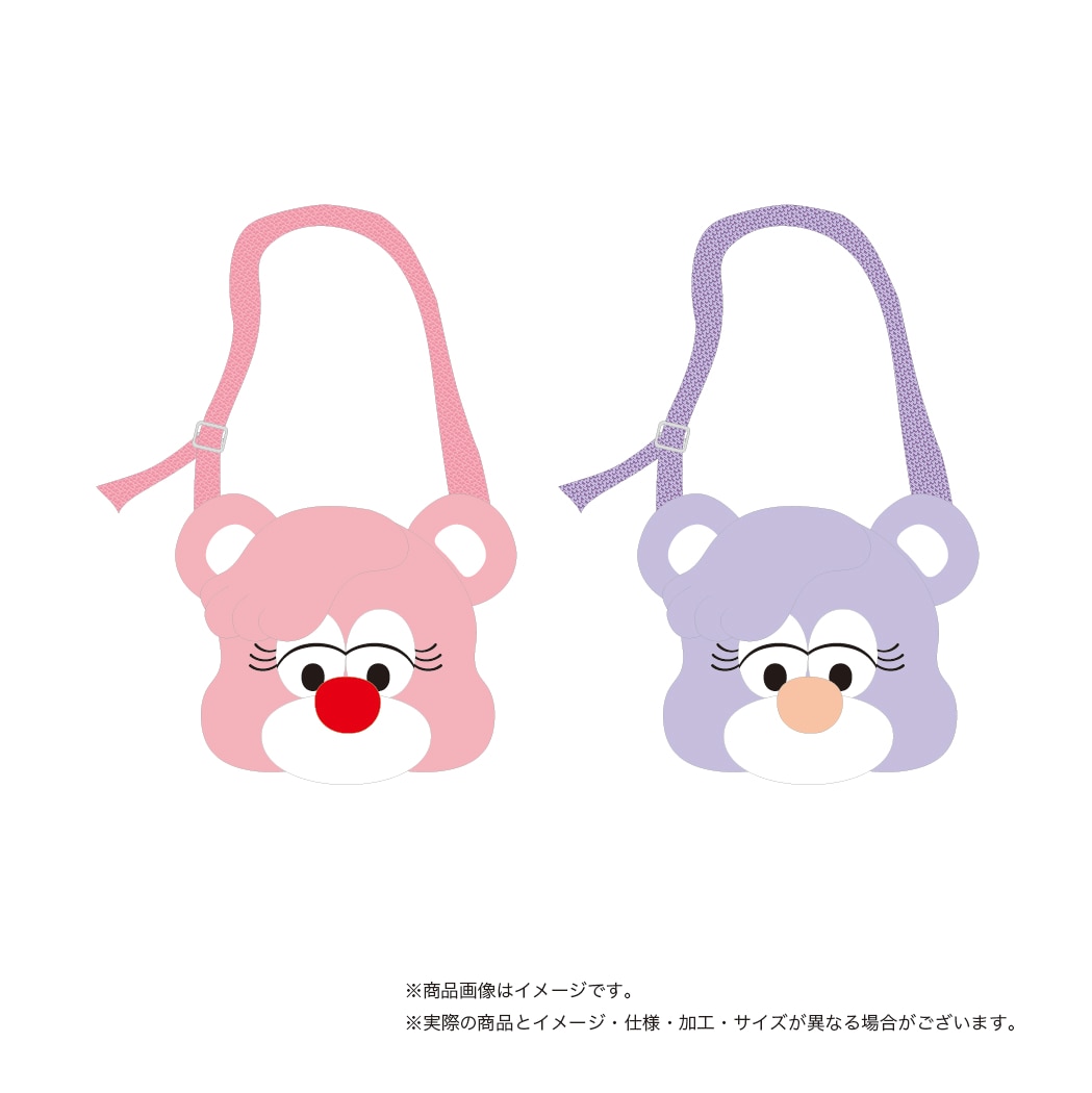 KLOOP NECK POUCH（PINK／PURPLE）