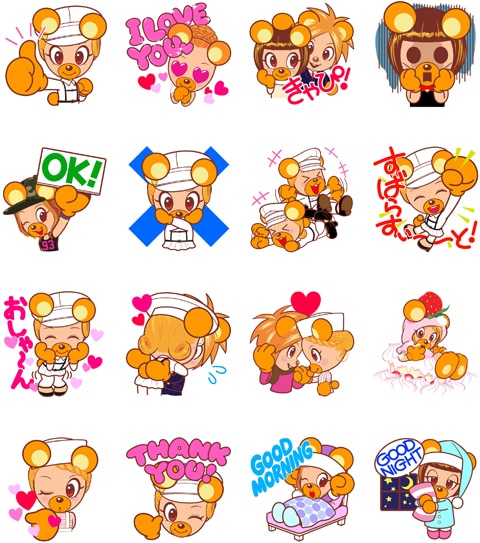 『LINE』に「倖田クマ」スタンプが遂に登場！