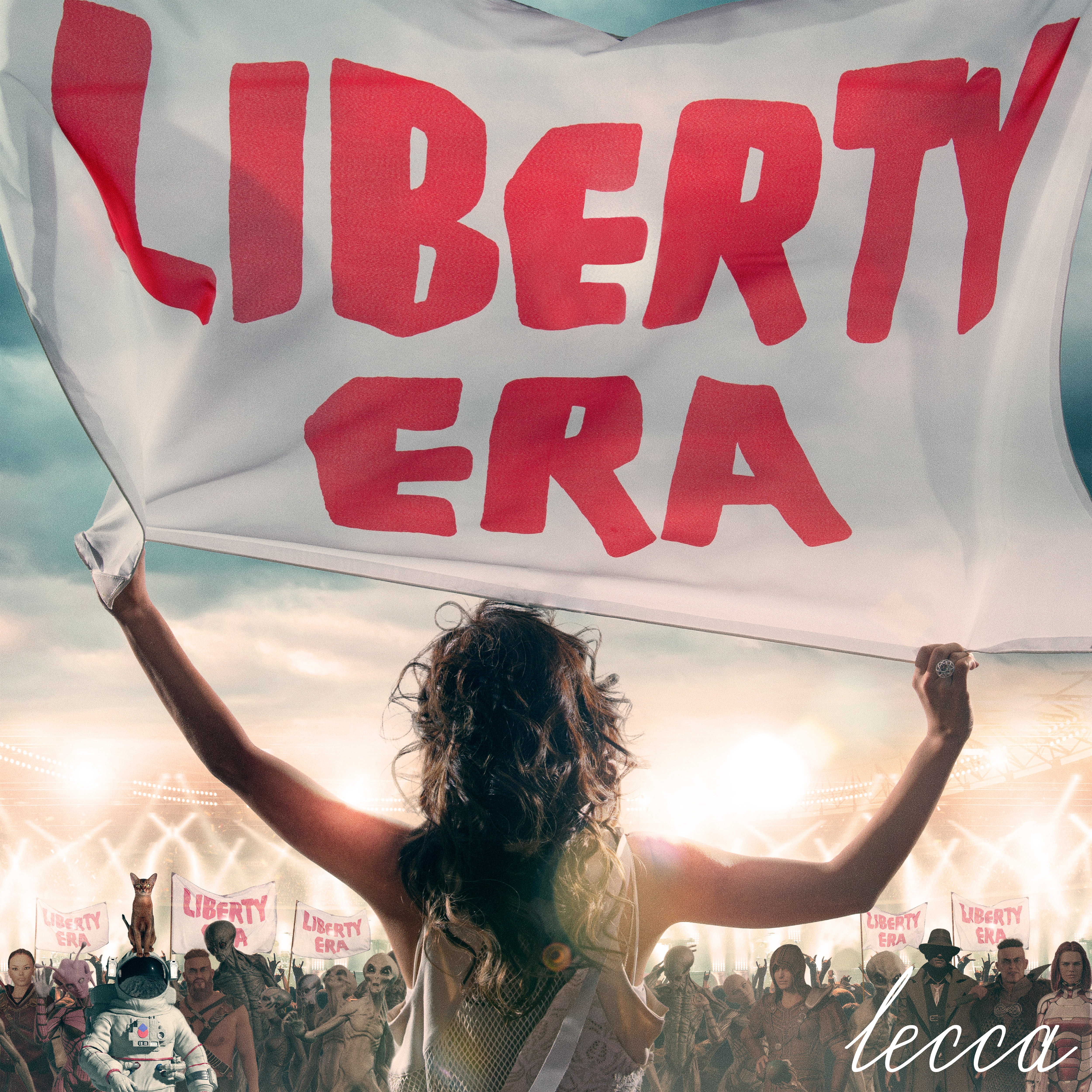 2024年2月28日 NEW ALBUM『LIBERTY ERA』ジャケットアートワーク＆新アーティスト写真公開！<br />
