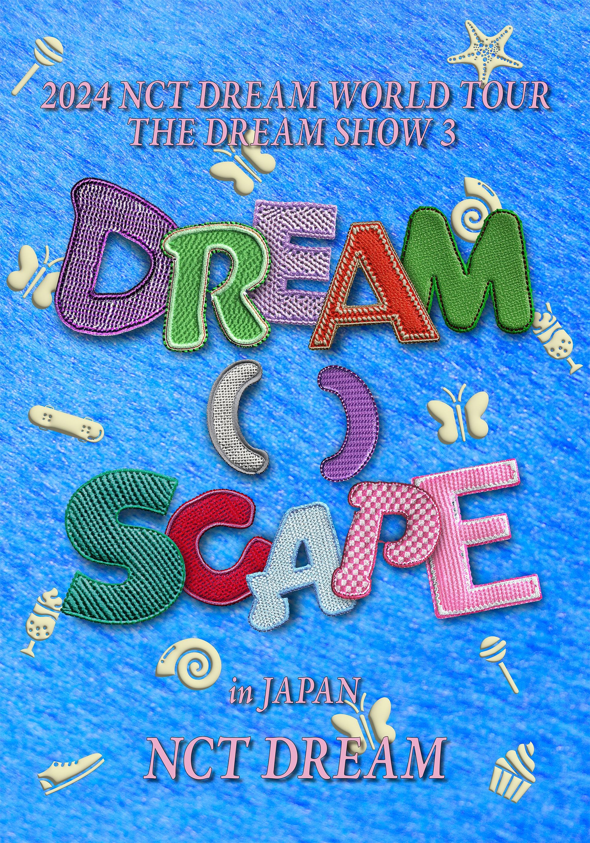 NCT DREAM LIVE Blu-ray映像作品『2024 NCT DREAM WORLD TOUR <THE DREAM SHOW 3 : DREAM( )SCAPE> in JAPAN』