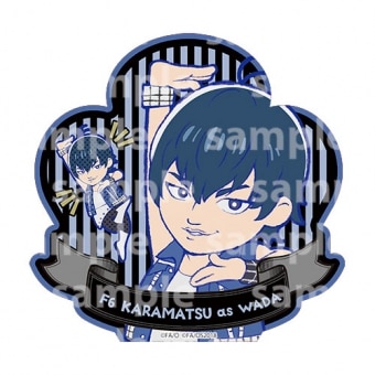 松ステ２出演キャストがおそ松さんのキャラになっちゃった トレーディングダイカットステッカー 舞台 おそ松さんon Stage Six Men S Show Time 2 公式サイト