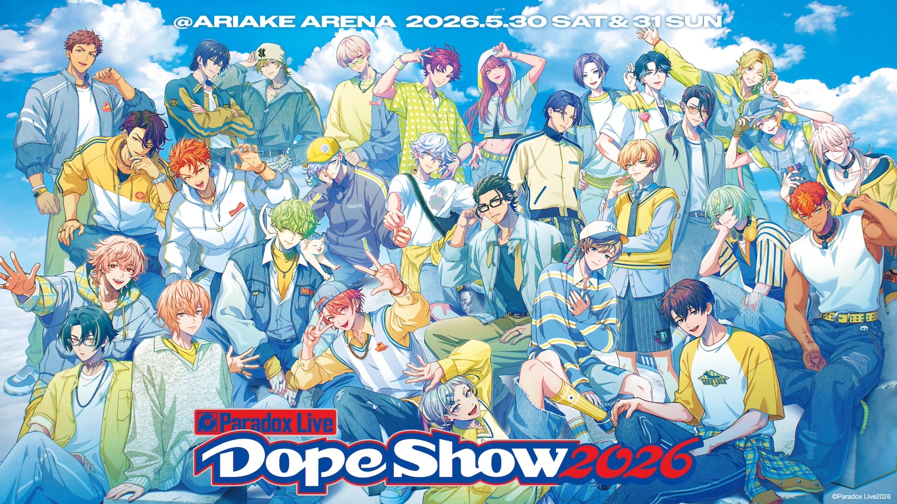 Paradox Live Dope Show 2026 Blu-ray | DISCOGRAPHY | Paradox Live