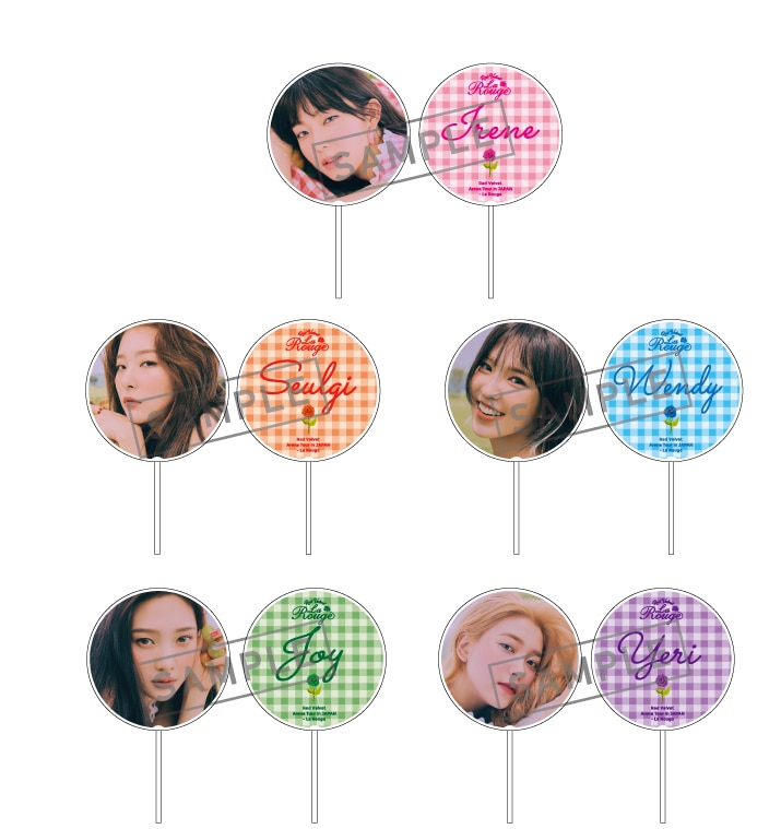 Red Velvet 1st Concert Red Room in JAPAN」グッズ