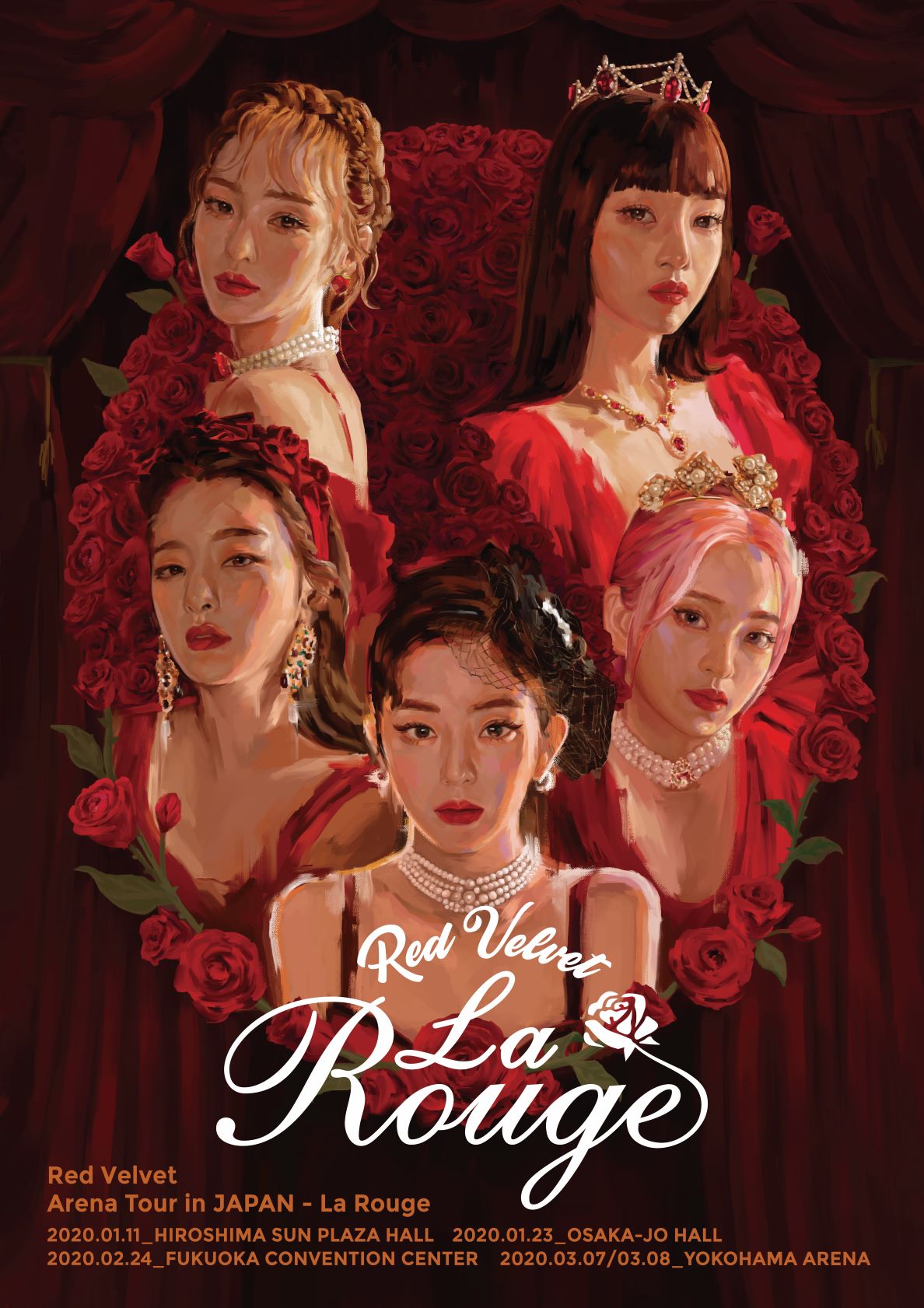 Red Velvet Arena Tour in JAPAN - La Rouge開催決定！　