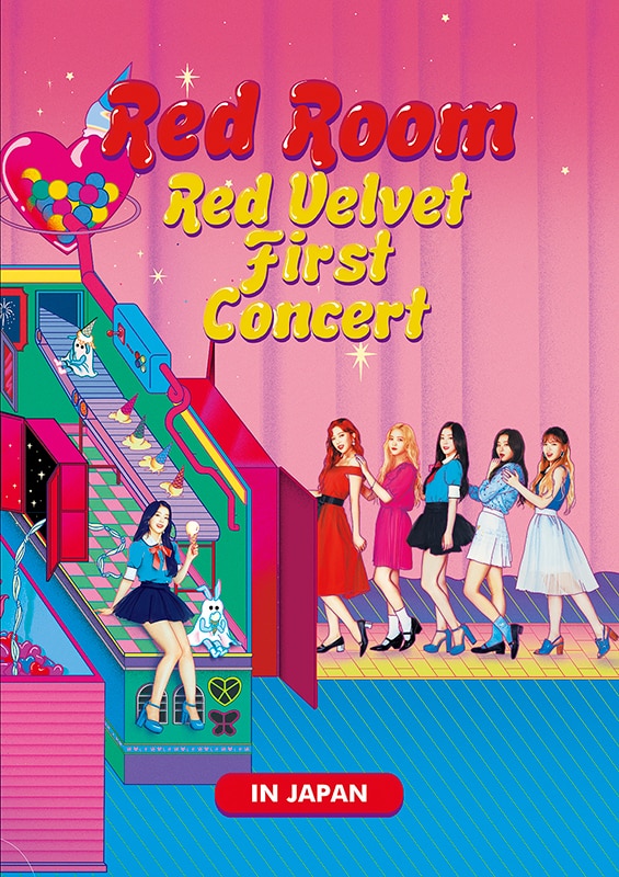 Red Velvet　DVD＆Blu-ray「Red Velvet 1st Concert “Red Room” in JAPAN」 