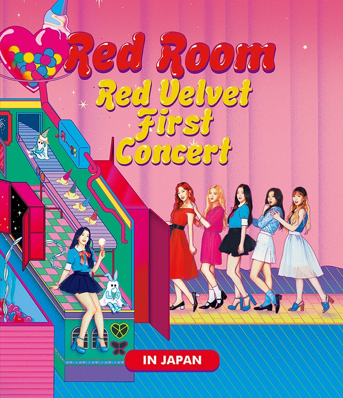 Red Velvet DVD＆Blu-ray「Red Velvet 1st Concert “Red Room” in JAPAN ...