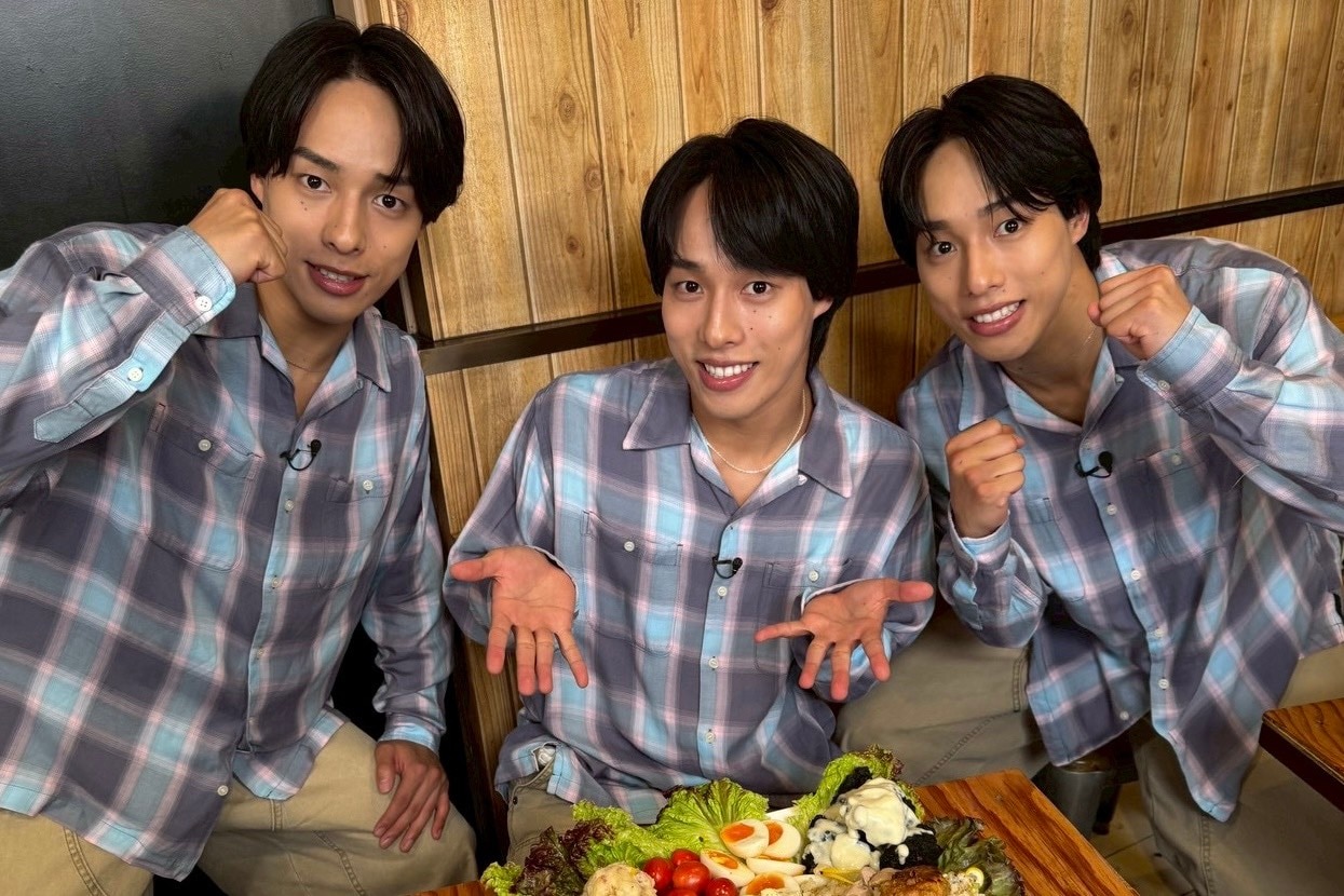 【佐藤三兄弟】次男・颯人、日本テレビ『有吉ゼミ』の人気企画に出演！三つ子の絆とアスリート魂でデカ盛りメニューに挑む