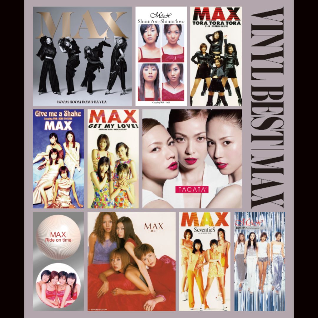【MAX】VINYL BEST（アナログレコード）