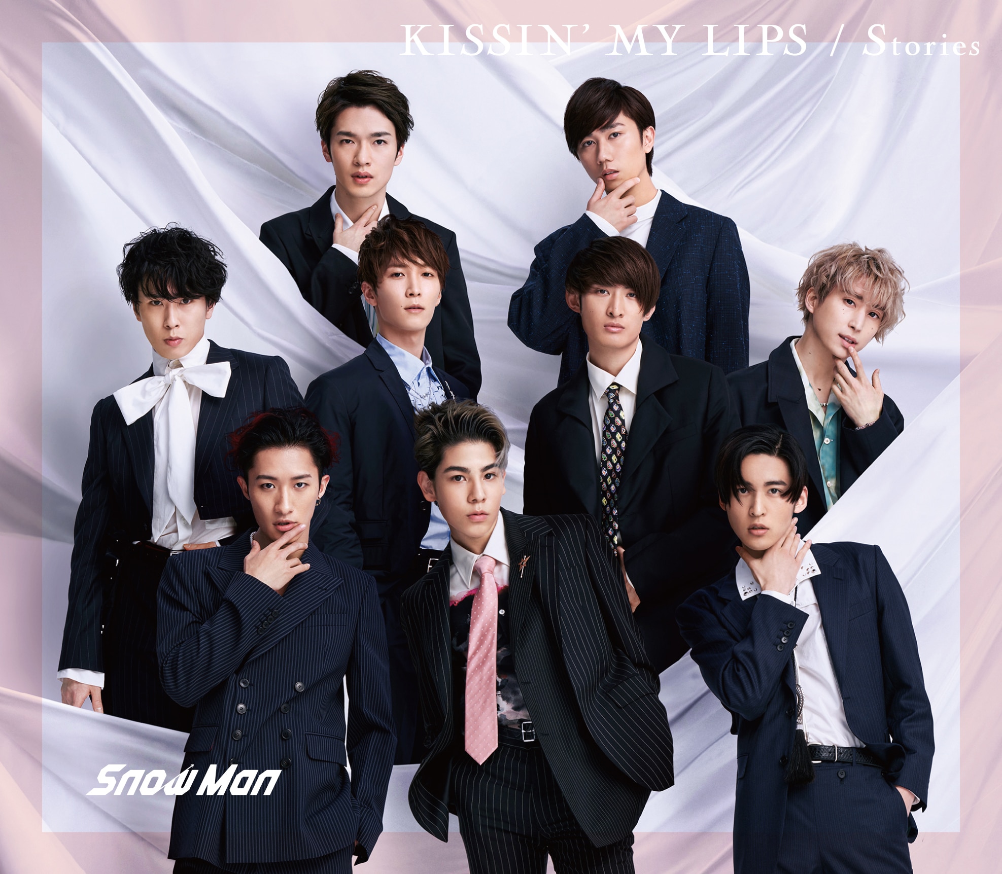 2nd Single 「KISSIN' MY LIPS / Stories」 - DISC | Snow Man｜MENT 