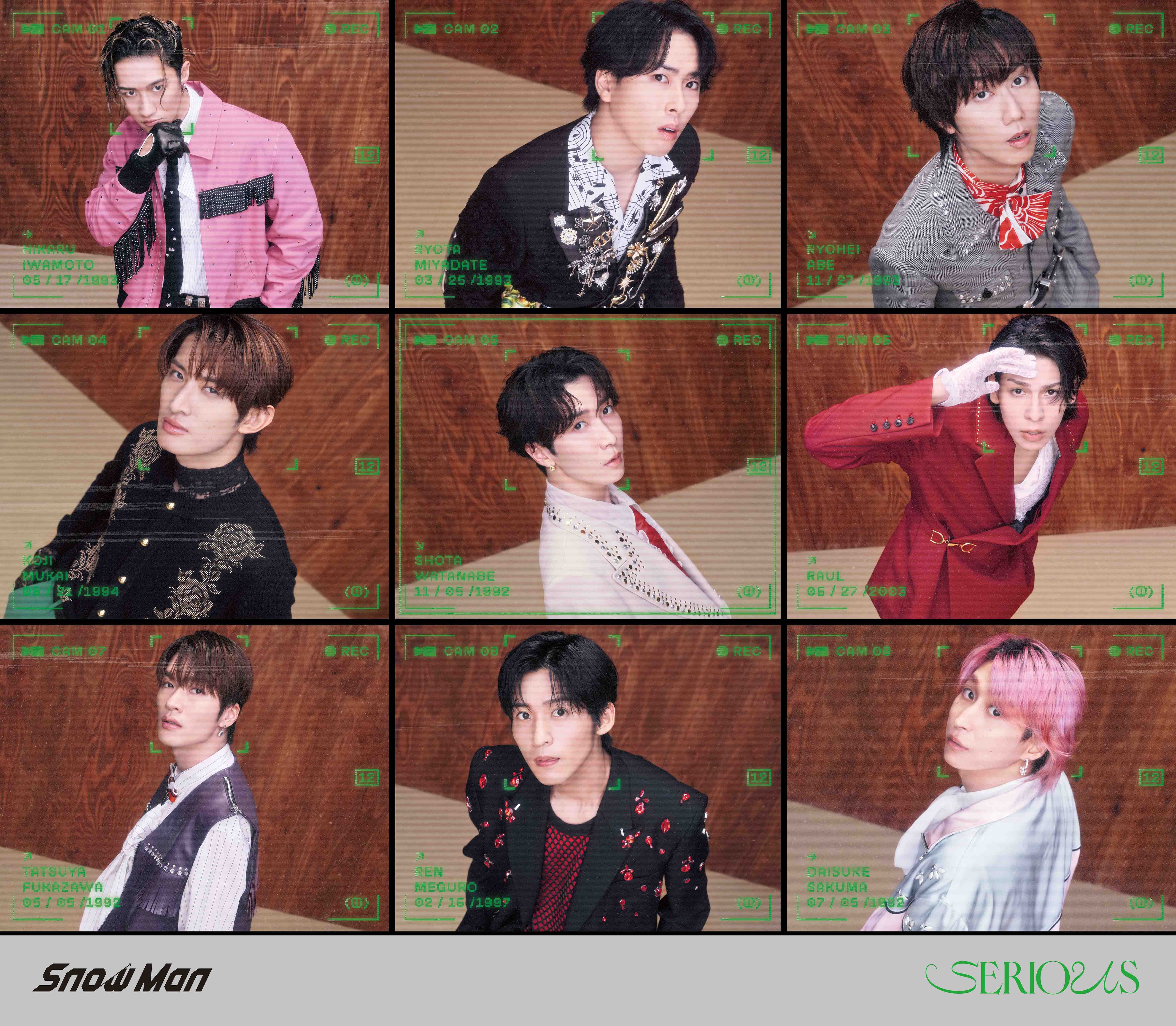 12th Single「SERIOUS」通常盤