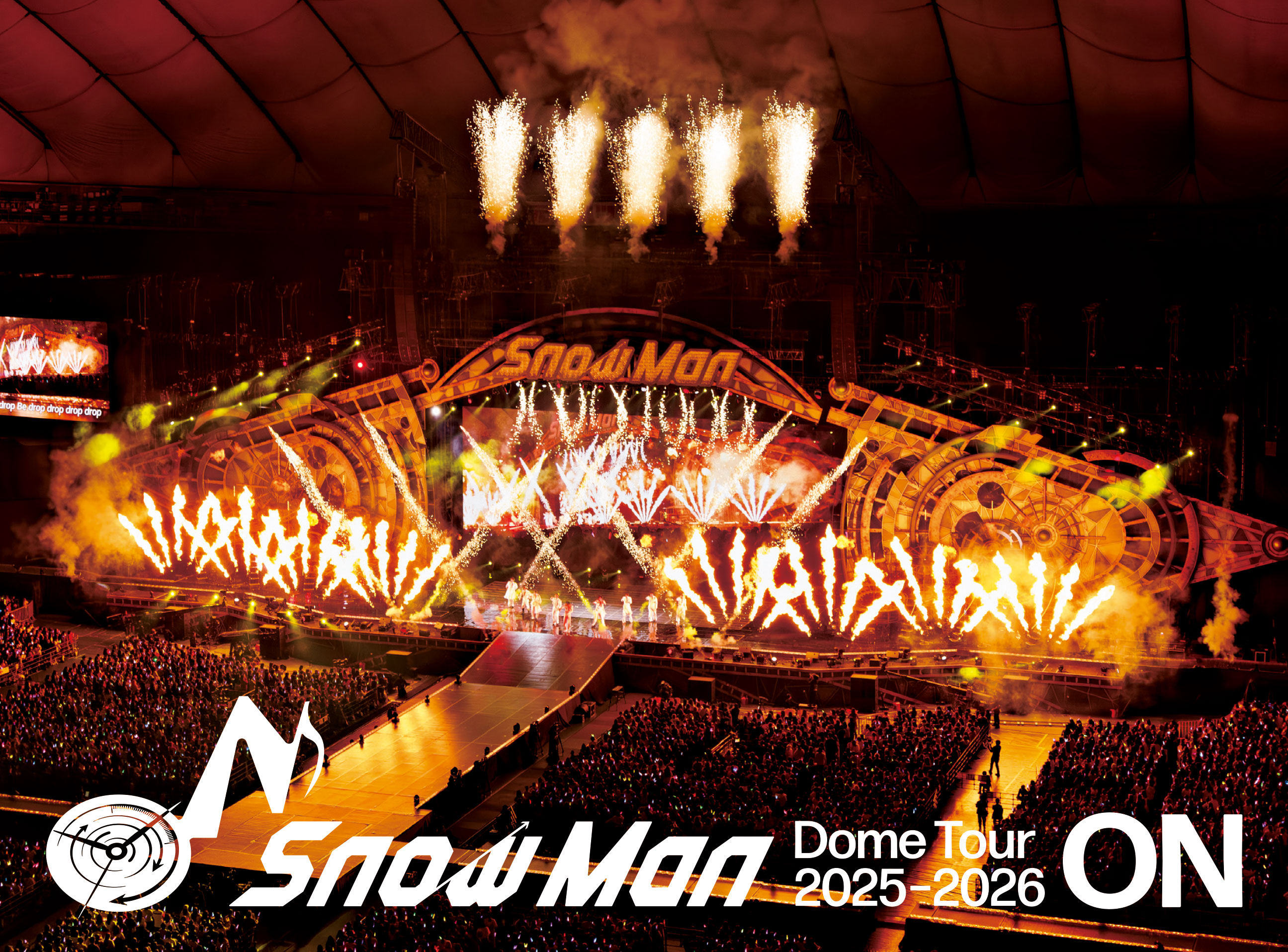  World  Man 2025年ライブ DVDとBlu-ray Snow Man 最新ライブBlu-ray&DVD『Snow Man Dome Tour 2025-2026 ON