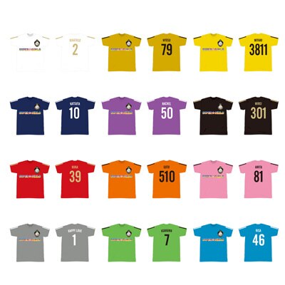 SUPER☆GiRLS 5th Anniversary Tシャツ~個人ver~発売開始！