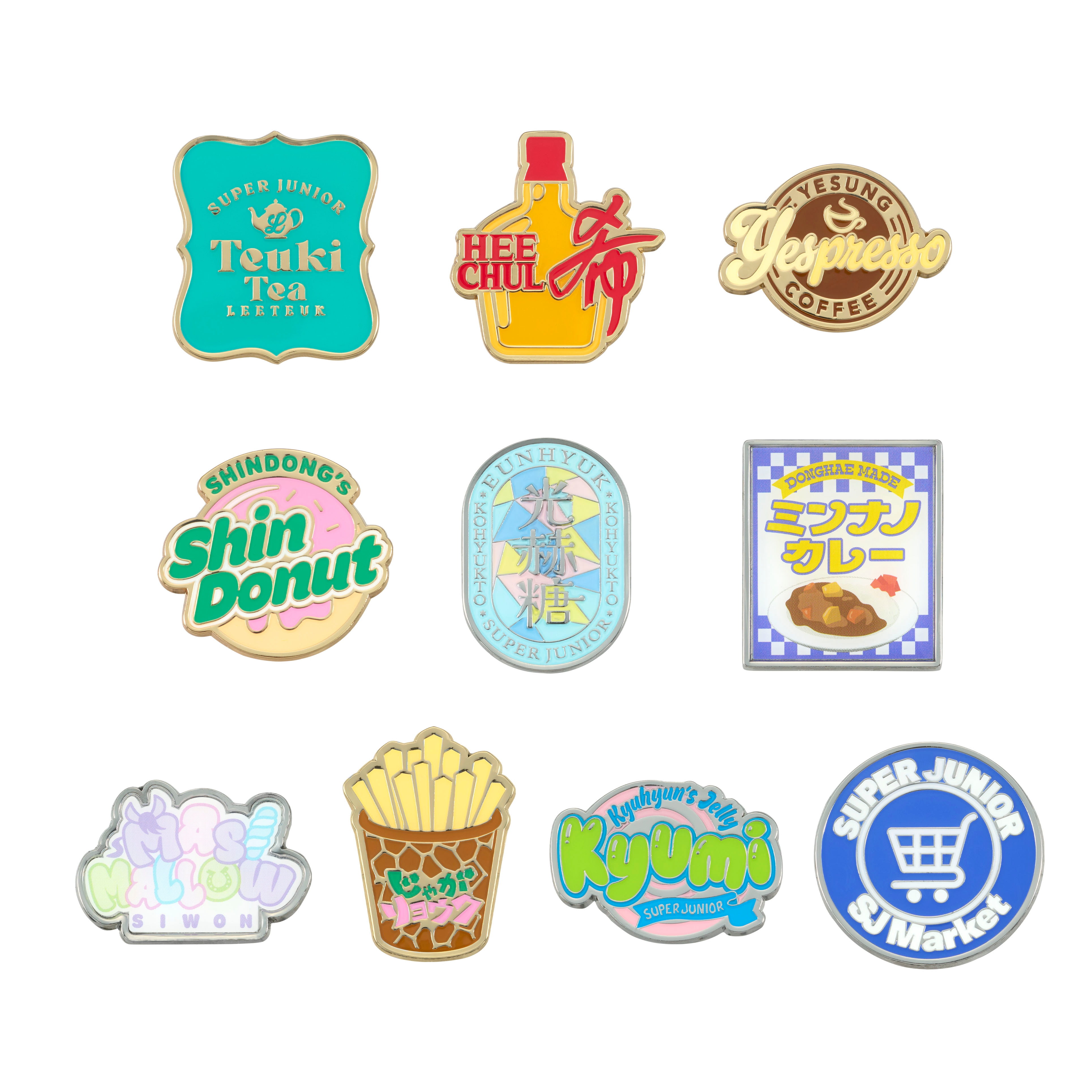 ランダムピンバッジ(全10種)