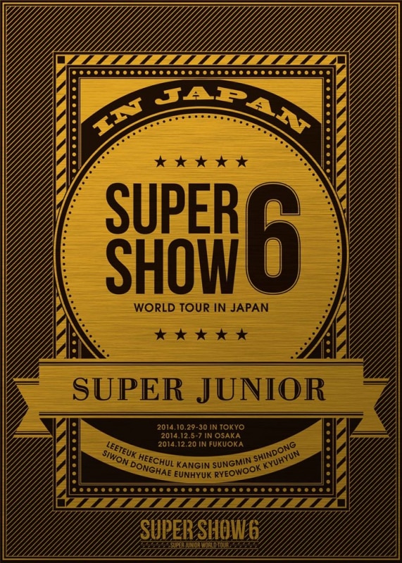 SUPER JUNIOR WORLD TOUR SUPER SHOW6 in J | capacitasalud.com