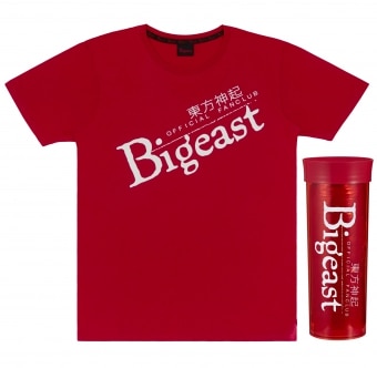 Bigeast限定Tシャツ（ボトルケース入り）｜東方神起 LIVE TOUR 2015