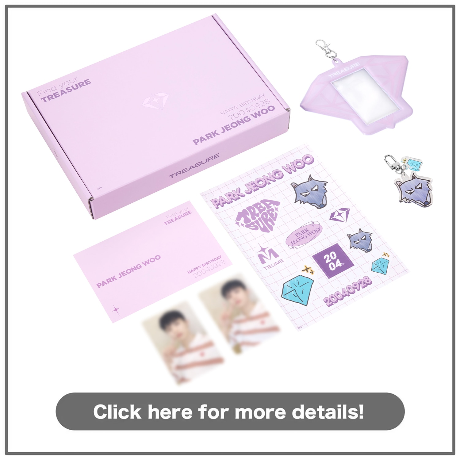 PARK JEONG WOO BIRTHDAY BOX