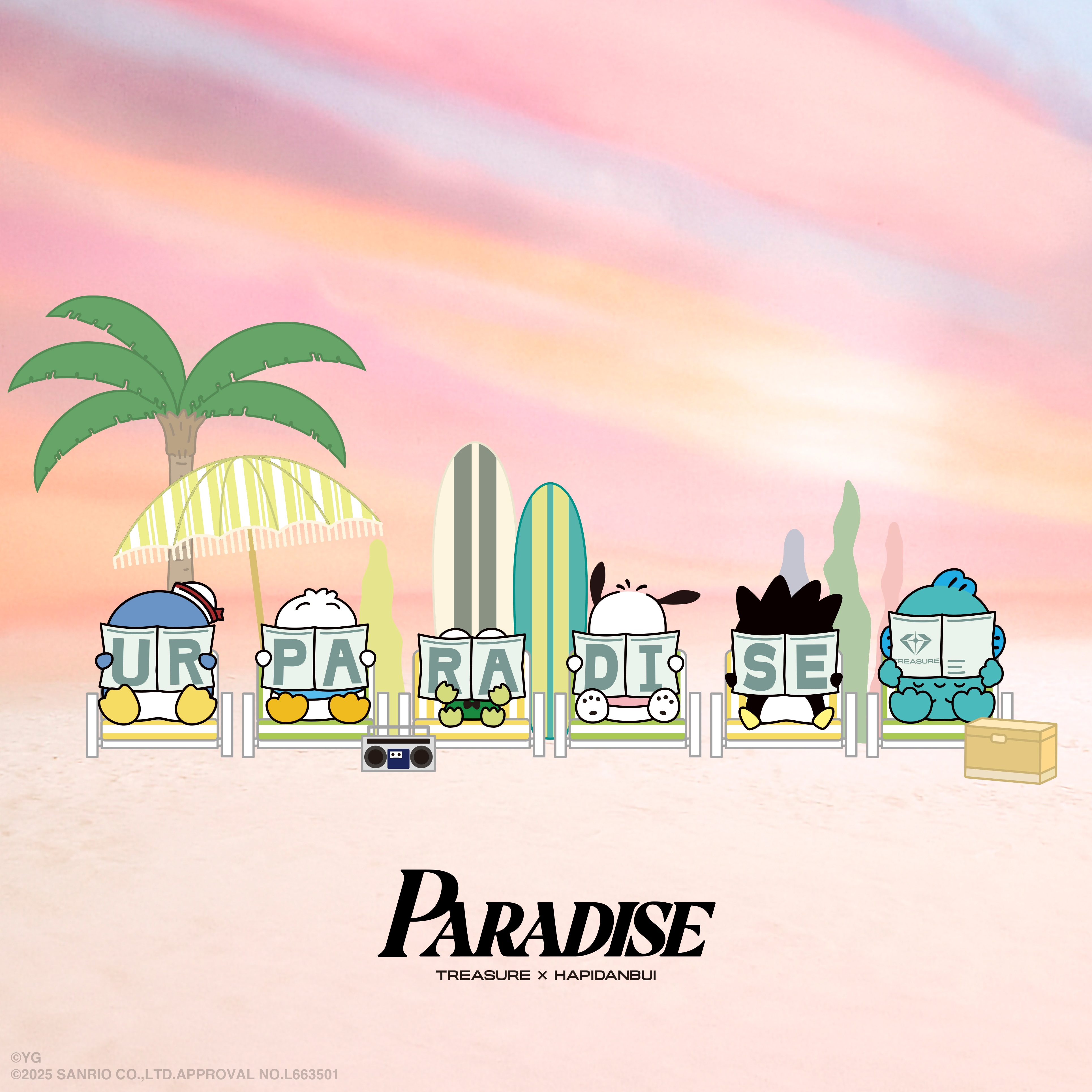 「TREASURE×HAPIDANBUI」コラボレーションGOODS vol.2

