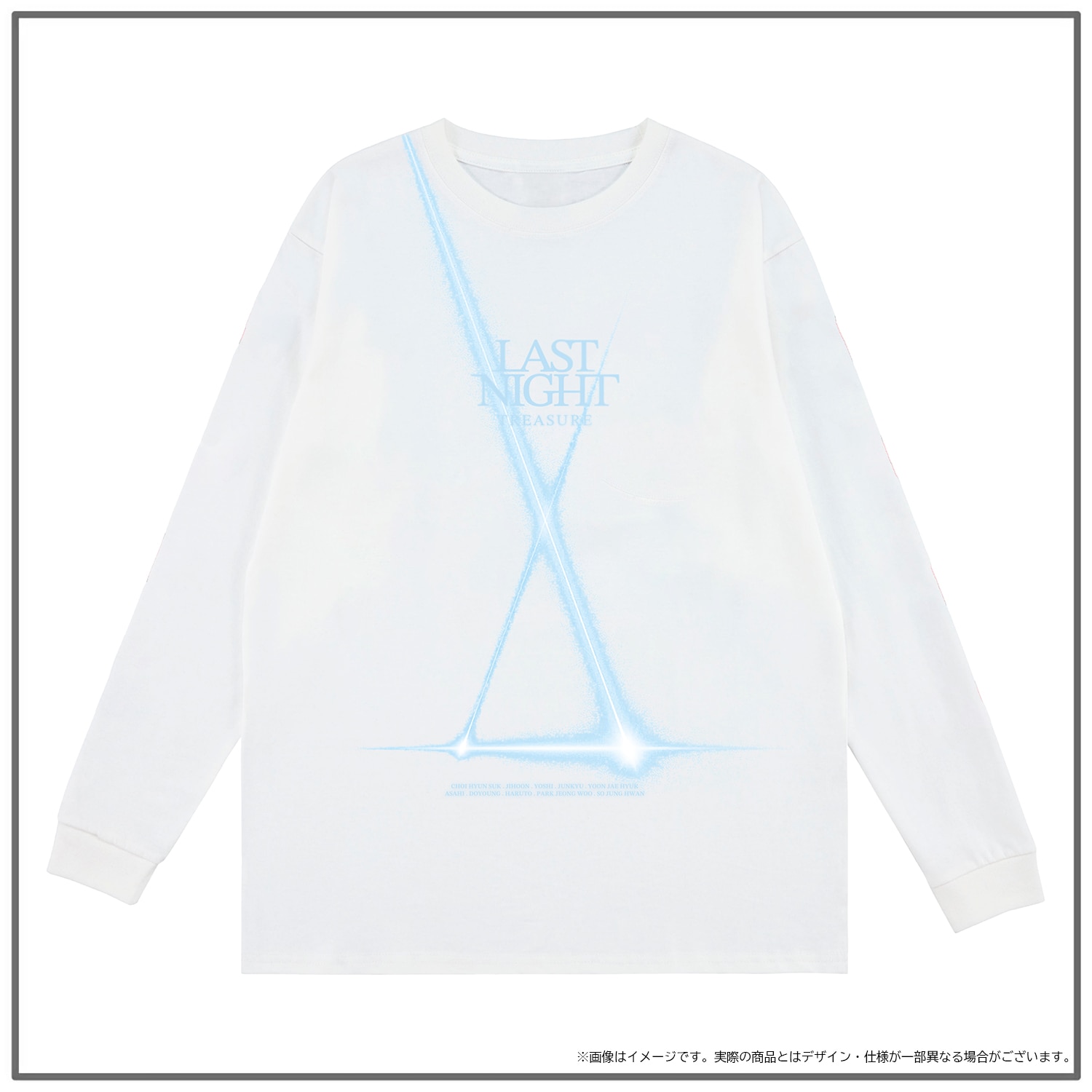 ロングスリーブTシャツ（WHITE）