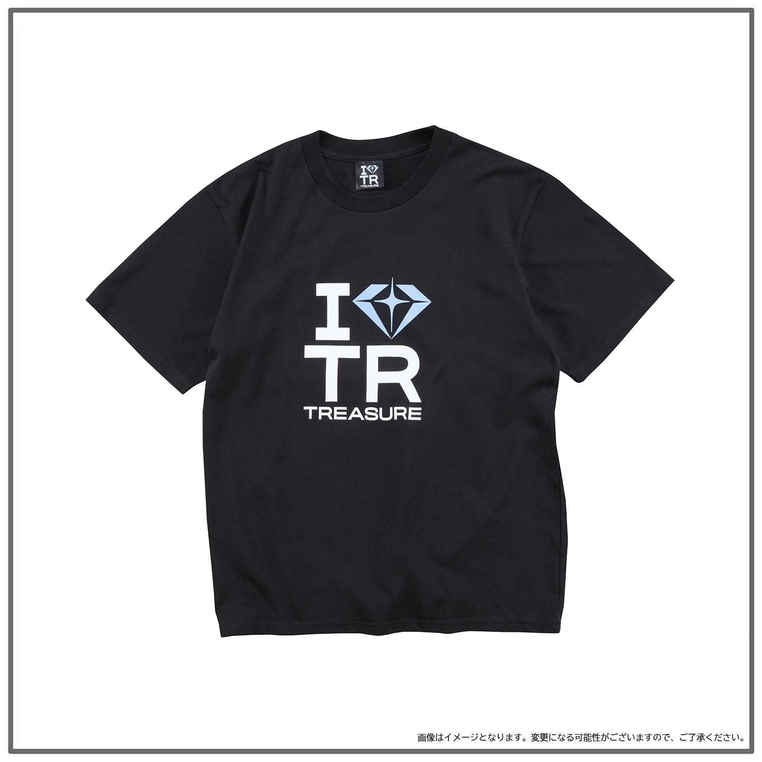 I LOVE TREASURE Tシャツ（BLACK）